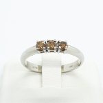 Trilogy oro con diamanti