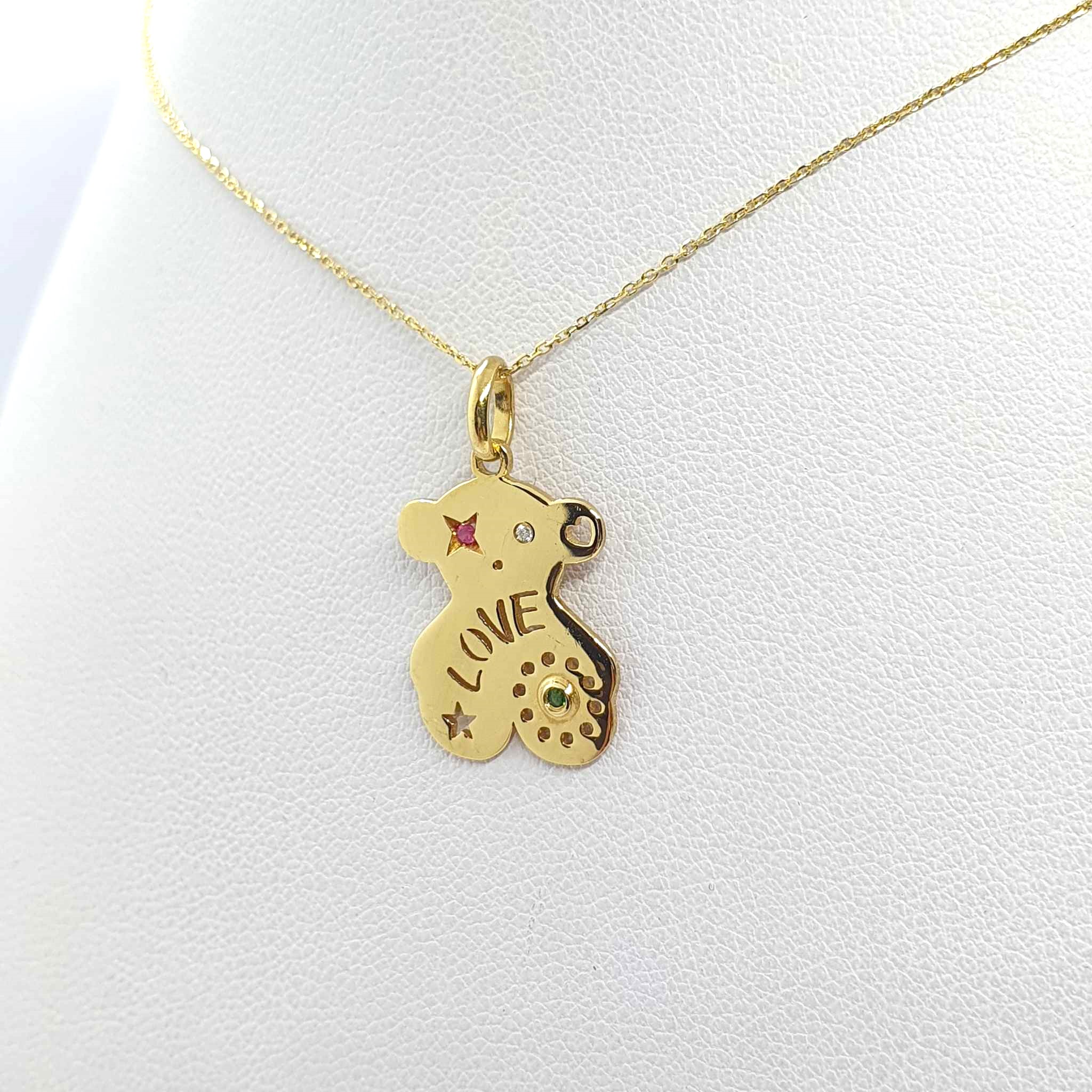 457564219_2157926691275935_6147423020202261671_n.jpg Tous Catenina con pendente orsetto in oro giallo - immagine 1