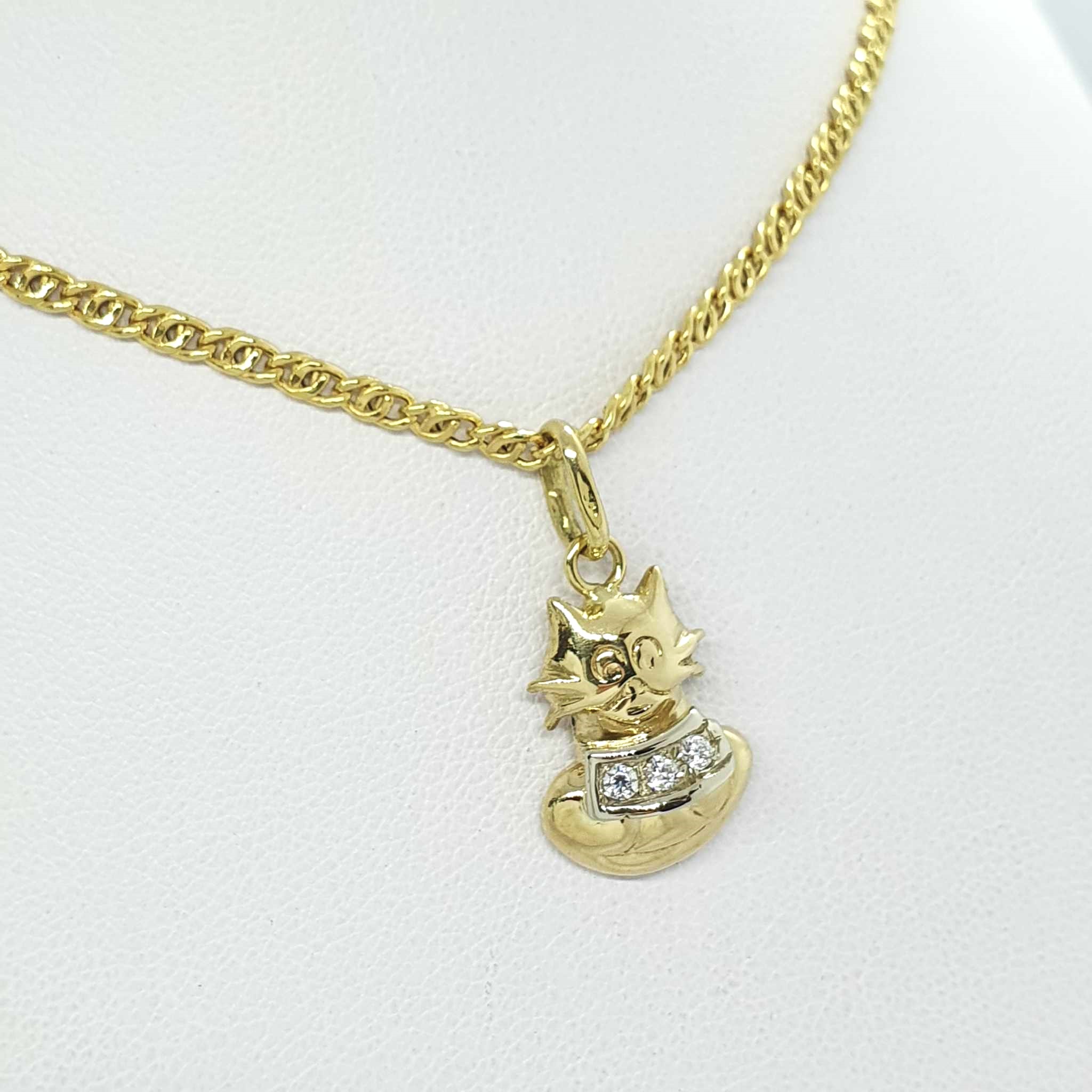 472940471_1126405589021400_8480832612749743433_n.jpg Collana con pendente gatto oro - immagine 1