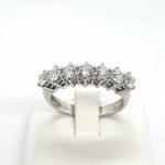 Anello riviera oro e diamanti