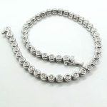 Bracciale tennis oro e diamanti