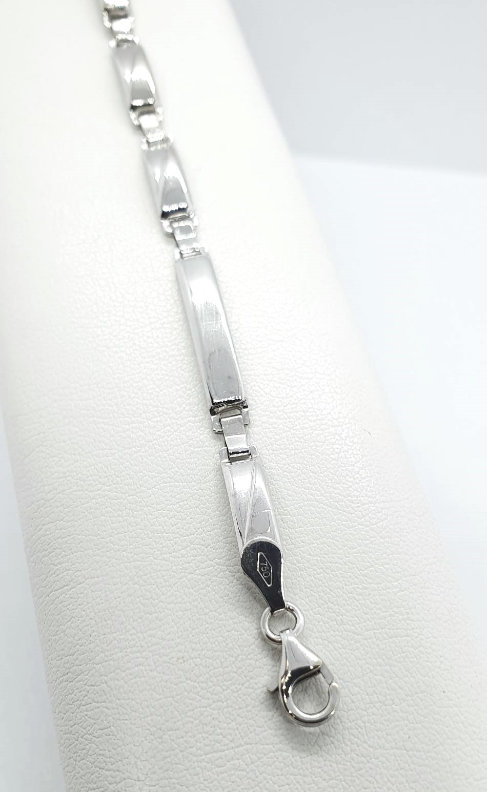 N345-64gr-A215-415.jpg Bracciale uomo oro bianco - immagine 1