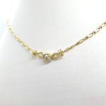 Collana vintage Cartier oro e diamanti
