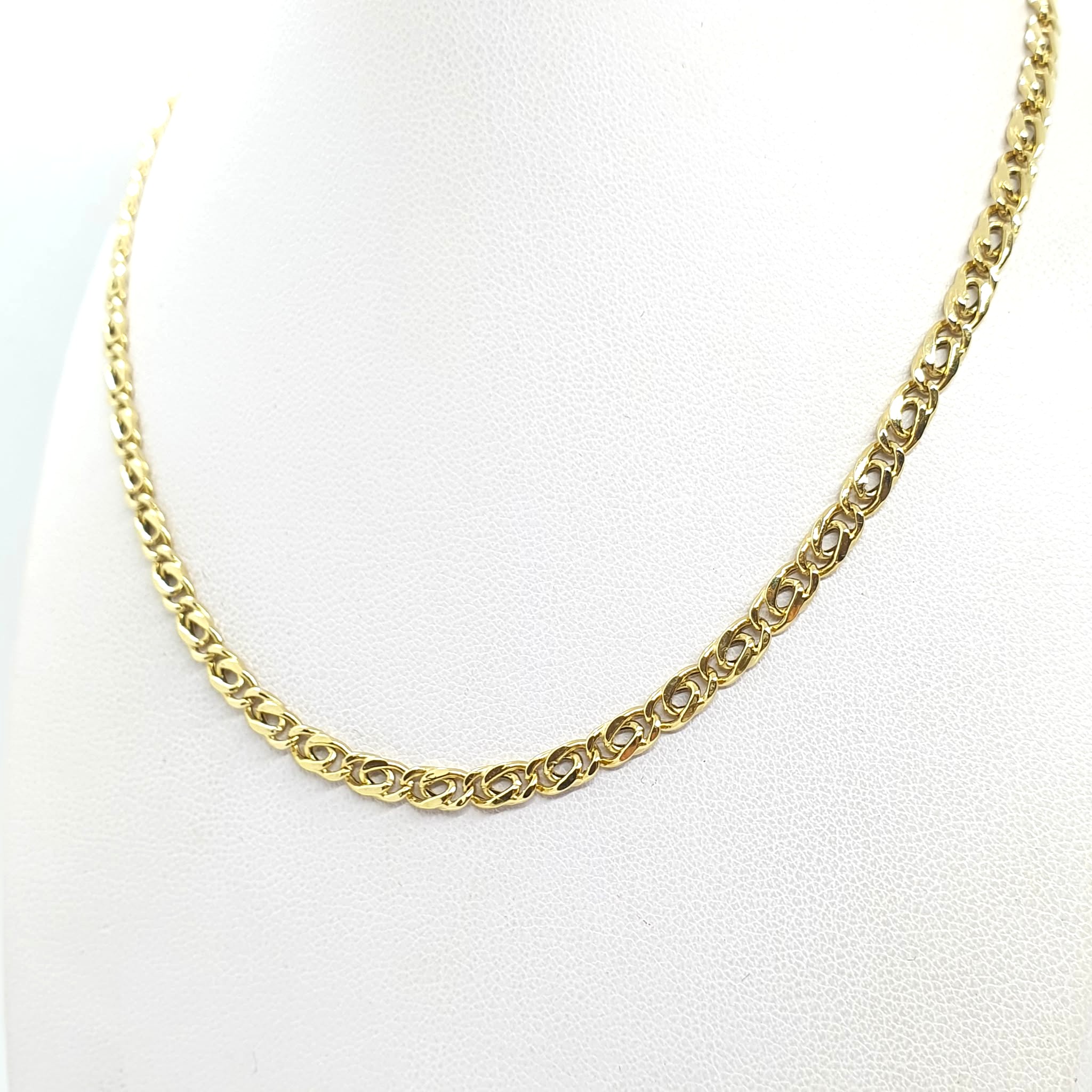 N818-9,4gr-A760-1175 Collana oro giallo - immagine 1