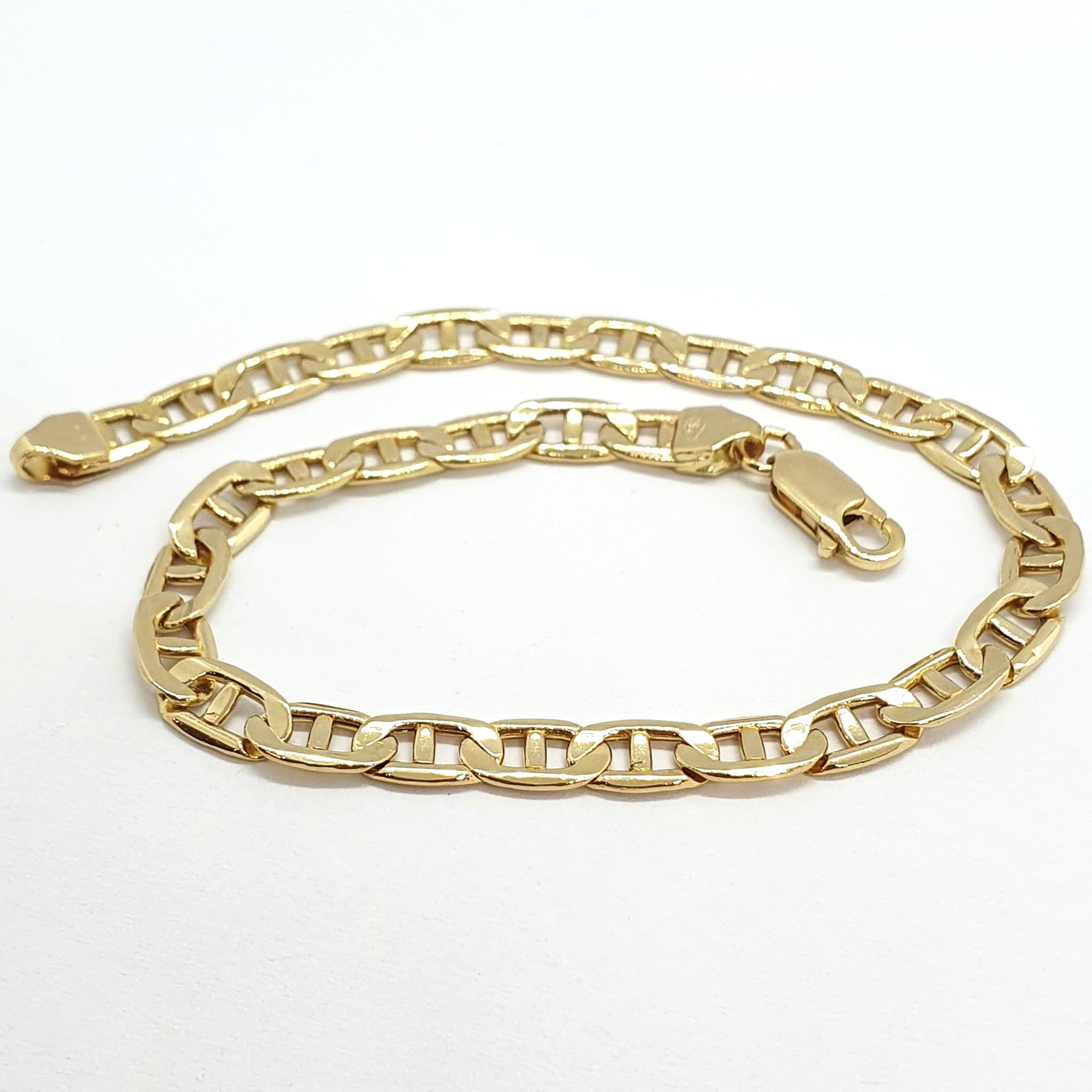 N876-6,3gr-A499-790 Bracciale oro - immagine 1